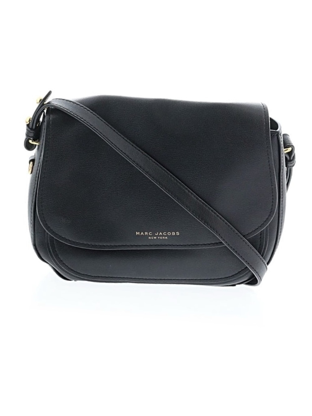 Marc Jacobs Rider Black Leather Crossbody Bag